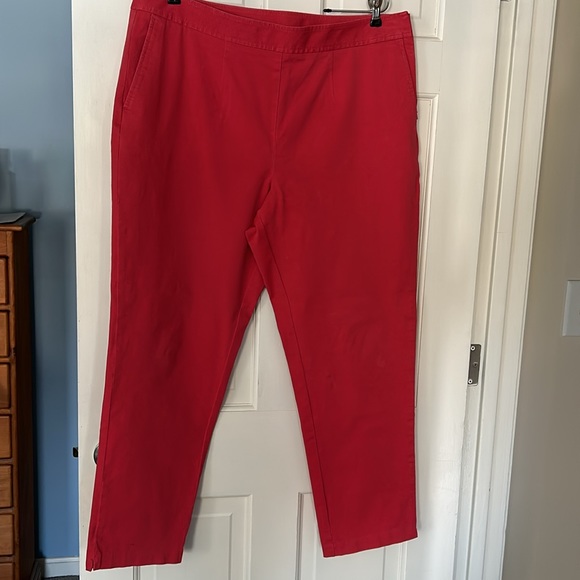 L.L. Bean Classic Fit Coral 18 Regular Pants - Picture 16 of 16